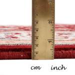 Tapis en laine Dolna 100 % laine vierge - Rouge - 66 x 120 cm