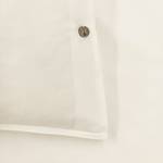 Parure de lit Percale Percale de coton - Ivory - 140 x 200/220 cm + oreiller 70 x 60 cm