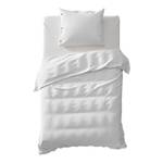 Parure de lit Percale Percale de coton - Blanc - 140 x 200/220 cm + oreiller 70 x 60 cm