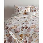 Beddengoed Miriam flanel - beige - 240x200/220cm + 2 kussen 70x60cm