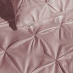 Bettwäsche Nova Satin - Pink - 155 x 220 cm + Kissen 80 x 80 cm