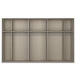 Schwebetürenschrank SKØP pure reflect Seidengrau - 360 x 236 cm - 3 Türen