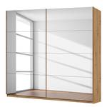 Schwebetürenschrank SKØP reflect Eiche Artisan Dekor - 225 x 236 cm - 2 Türen