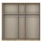 Schwebetürenschrank SKØP reflect Eiche Artisan Dekor - 225 x 236 cm - 2 Türen