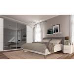 Zweefdeurkast SKØP  pure reflect+ Alpinewit - 360 x 236 cm - 4 deuren