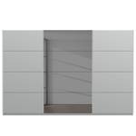 Schwebetürenschrank SKØP  pure reflect+ Seidengrau - 315 x 236 cm - 3 Türen