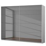 Schwebetürenschrank SKØP reflect+ Seidengrau - 270 x 222 cm - 2 Türen