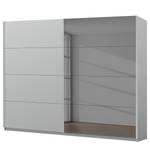 Schwebetürenschrank SKØP  pure reflect+ Seidengrau - 270 x 222 cm - 2 Türen