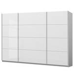 Armoire SKØP pure gloss Blanc brillant / Gris soie - 315 x 222 cm - 3 portes