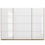 Armoire SKØP pure gloss Blanc brillant / Imitation chêne Artisan - 270 x 222 cm - 3 portes