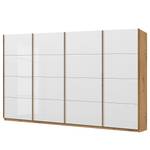 Armoire SKØP pure gloss Blanc brillant / Imitation chêne Artisan - 360 x 236 cm - 4 portes