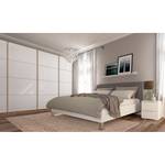 Zweefdeurkast SKØP pure gloss Wit hoogglans/Eikenhouten Artisan look - 360 x 236 cm - 4 deuren