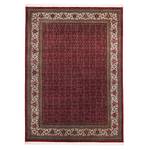 Wollteppich Sirsa Silk Bidjarao Schurwolle / Seide - Rot / Creme - 70 x 140 cm