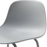 Chaises de bar Felin (lot de 2) Gris lumineux