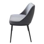 Banquette Cheia II Velours / Fer - Gris / Noir