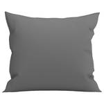 Taie d’oreiller Perkal II Percale de coton - Gris - 80 x 80 cm