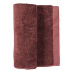 Set di 2 asciugamani Brava Cotone - Rosso scuro