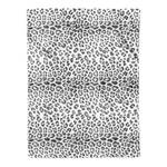 Plaid Snow Leopard Polyester - Gris