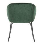 Chaise à accoudoirs Lester II (lot de 2) Vert foncé