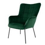 Fauteuil Entrup Velours - Vert