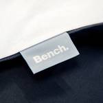 Parure de lit Bench coton - Noir - 135 x 200 cm + oreiller 80 x 80 cm