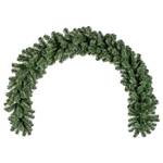 Couronne de l’Avent Hesper Polyester PVC - Vert