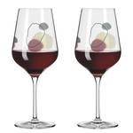 Verres à vin Rêve d’été I (lot de 2) Verre cristallin - Contenance : 0,57 L - Transparent