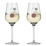 Verres à vin Rêve d’été II (lot de 2) Verre cristallin - Contenance : 0,38 L - Transparent