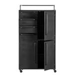 Highboard Onega Metall - Schwarz