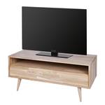 Tv-meubel Kabane massief eikenhout - licht eikenhout - Breedte: 100 cm