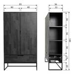 Armoire Cobar Frêne massif - Frêne noir