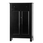 Buffet haut Lamar Pin massif - Noir