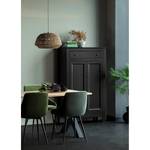 Buffet haut Lamar Pin massif - Noir