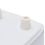 Fasciatoio Stelle Bianco - Materiale sintetico - 48 x 10 x 80 cm