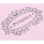 Cape de bain Princess Rose foncé - Textile - 100 x 0.5 x 100 cm