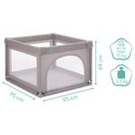 Box per bambini Melange Grigio - Metallo - Materiale sintetico - 95 x 68 x 95 cm