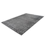 Laagpolig vloerkleed Toska 425 polyester-chenille - grijs - 80 x 150 cm