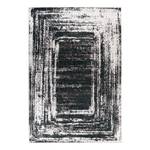 Tapis Rhodin 725 Polyester - Noir / Blanc - 80 x 150 cm