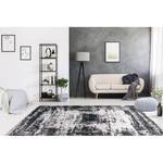 Tapis Rhodin 625 Polyester - Noir / Blanc - 80 x 150 cm