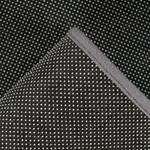 Kurzflorteppich Rhodin 1325 Polyester - Schwarz / Weiß - 200 x 290 cm
