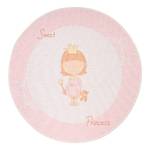 Tapis enfant Bambini 300 IV Polyester - Rose