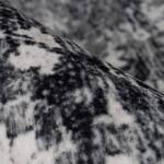 Kurzflorteppich Saphira 400 Polyester - Grau - 80 x 150 cm