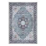 Tapis Medaillon Rana Polyester - Argenté - 80 x 150 cm