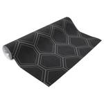 Papier peint intissé Hexagones Sombres Noir - 0,52 x 10,05 x 0,02 m