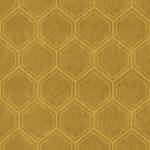 Fotomurale Hexagon Oker Marrone - 0,52m  x 10,05m  x 0,02m