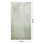 Papier peint intissé Pure Concrete Vert - 1,5 x 2,8 x 0,02 m