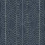 Papier peint intissé Classic Striped Bleu - 0,52 x 10,05 x 0,02 m