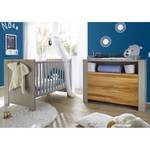 Babyzimmer-Set Tokio III (2-teilig) Braun - Weiß - Holzwerkstoff