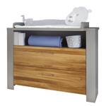 Babyzimmer-Set Tokio III (2-teilig) Braun - Weiß - Holzwerkstoff