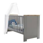 Babyzimmer-Set Tokio III (2-teilig) Braun - Weiß - Holzwerkstoff